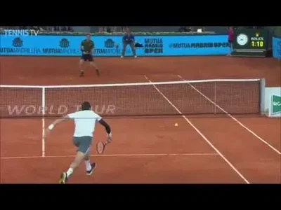Best 5 Hot Shots selected by the ATP in Madrid 2015