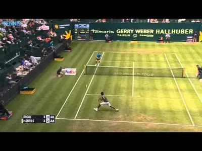 Monfils Great Reflex Hot Shot - Halle 2015