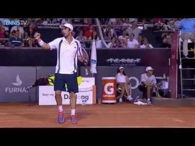 Superb rally between Nadal and Cuevas in Rio
