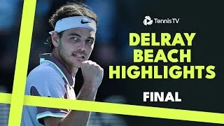 Taylor Fritz vs Tommy Paul pour le titre 🏆 | Highlights de la finale de Delray Beach 2024