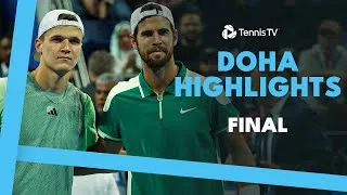 Mensik vs Khachanov pour le Trophée Falcon 🏆| Les temps forts de la finale de Doha 2024