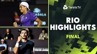 Baez bat Navone dans un match 100% argentin pour le titre ! 🏆 Voir les moments forts de la finale à Rio