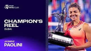 Comment la championne de Dubaï Jasmine Paolini a remporté le plus grand titre de sa carrière ! 🏆