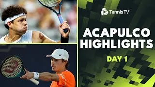 Shelton affronte Evans, Fritz fait face à Arnaldi, De Minaur, Auger-Aliassime et plus encore. Faits marquants de la première journée à Acapulco