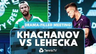 Les meilleurs moments de la rencontre entre Khachanov et Lehecka au deuxième tour de Dubaï