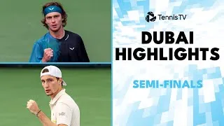 La disqualification de Rublev contre Bublik, la victoire de Humbert sur Medvedev... Voir les temps forts des demi-finales à Dubaï