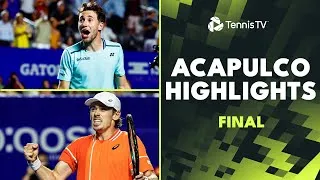 Les meilleurs moments de la finale d'Acapulco entre De Minaur et Ruud