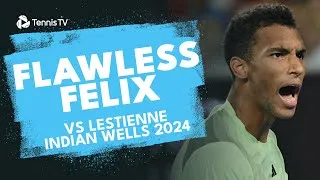 L'impitoyable Felix Auger-Aliassime bat Constant Lestienne au deuxième tour d'Indian Wells