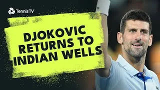 Djokovic a joué son premier match à Indian Wells depuis 2019 ! Voici les moments forts de son combat contre Vukic au deuxième tour de cette édition 2024.
