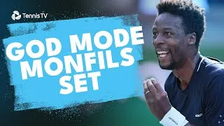 Un premier set parfait de Monfils contre Hurkacz au deuxième tour d'Indian Wells