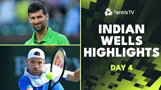 Djokovic est de retour, Monfils maîtrise Hurkacz, Medvedev et Dimitrov en action. Les faits marquants de la quatrième journée à Indian Wells