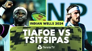 Les meilleurs moments de la victoire de Tsitsipas sur Tiafoe au troisième tour d'Indian Wells