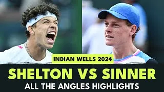 Jannik Sinner & Ben Shelton alternent les angles !
