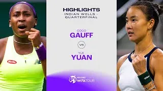 Coco Gauff vs. Yue Yuan points forts