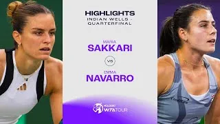 Maria Sakkari vs. Emma Navarro - faits marquants