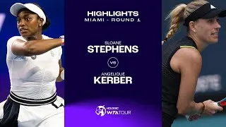 Les meilleurs moments du match Stephens vs Kerber au 1er tour à Miami