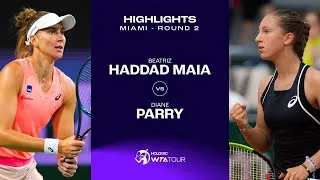 Les temps forts de Haddad Maia vs Parry au 2e tour à Miami