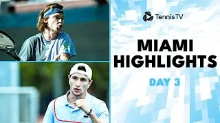 Rublev affronte Machac, Humbert contre Van de Zandschulp. Les faits marquants de la troisième journée à Miami