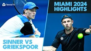 Jannik Sinner vs Tallon Griekspoor - Miami 2024