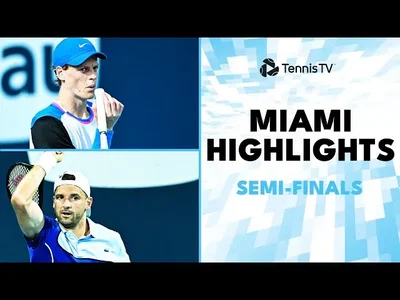 Sinner affronte Medvedev ; Dimitrov et Zverev s'affrontent | Meilleurs moments des demi-finales de Miami 2024
