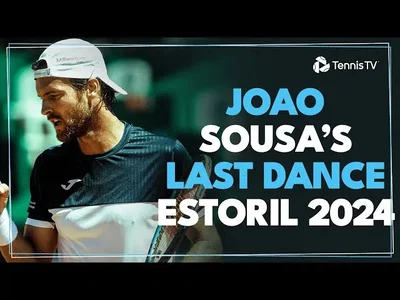 Le dernier match de la carrière de Joao Sousa 🥺 | Estoril 2024 Highlights