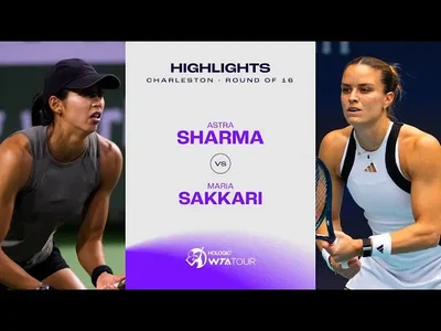 Les meilleurs moments de Sakkari vs Sharma au troisième tour à Charleston