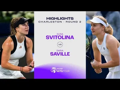 Les meilleurs moments de Svitolina vs Saville au deuxième tour de Charleston