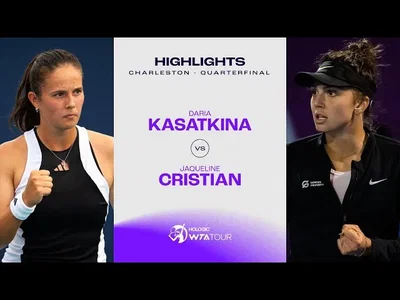 Les meilleurs moments de Kasatkina vs Cristian en quart de finale sur la terre battue de Charleston