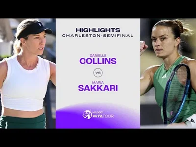 Les meilleurs moments de la demi-finale Sakkari vs Collins sur la terre battue verte de Charleston