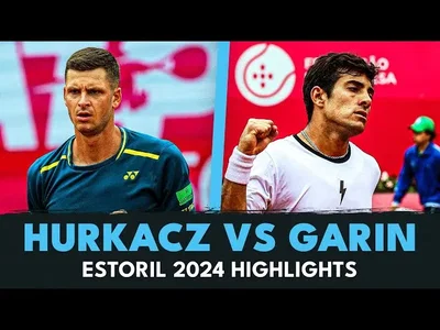 Hurkacz a atteint sa première finale ATP sur terre battue après avoir remporté une belle bataille contre Garin en demi-finale d'Estoril.
