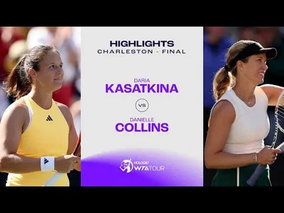 Collins remporte son deuxième titre WTA consécutif en battant Kasatkina sur la terre battue verte de Charleston. Les moments forts de la finale.