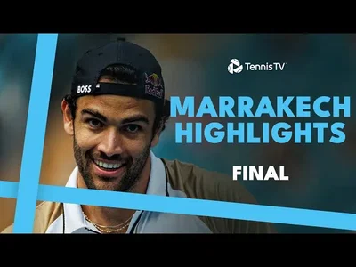 Berrettini redevient un champion sur le circuit ATP ! Voici les moments forts de sa victoire sur Carballes Baena en finale de Marrakech.
