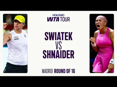 Diana Shnaider contre Iga Swiatek | Résumé 2025 Madrid