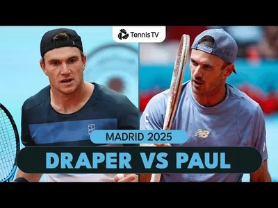 Jack Draper contre Tommy Paul | Madrid 2025