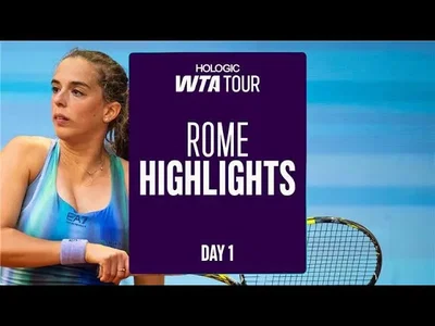 Journée 1 à Rome : les temps forts des matchs avec Kvitova, Stearns, Bronzetti et plus encore !