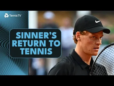 Jannik Sinner joue son premier match en 3 mois | Résumé de Rome 2025