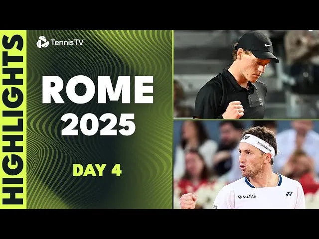 ATP Rome 2025 highlights - Jour 4