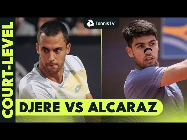 Laslo Djere contre Carlos Alcaraz résumé | Rome 2025