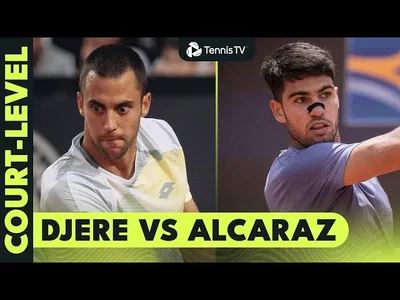 Laslo Djere contre Carlos Alcaraz résumé | Rome 2025