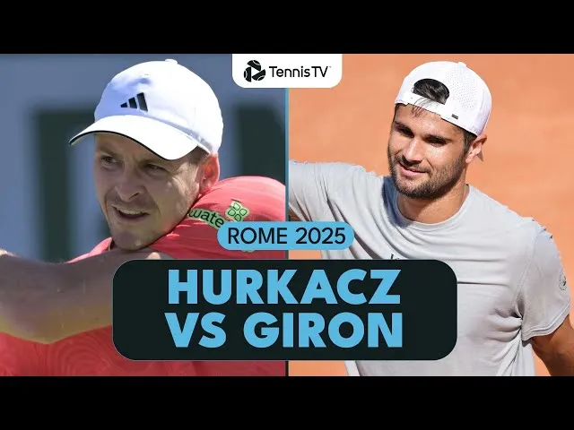 Hubert Hurkacz vs Marcos Giro | Résumé de Rome 2025