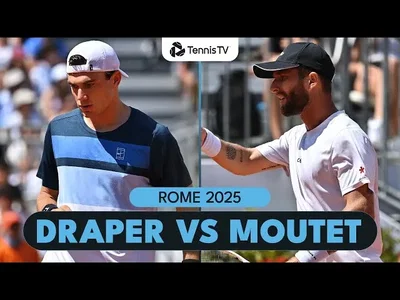 Jack Draper contre Corentin Moutet | Résumé Rome 2025