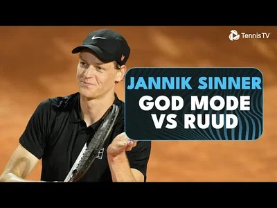Jannik Sinner vs Casper Ruud 🤯 | Rome 2025