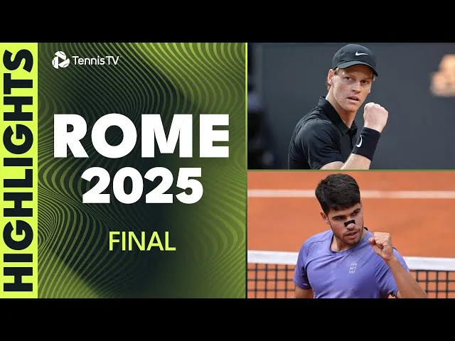 Jannik Sinner protiv Carlosa Alcaraza za naslov! � | Rim 2025