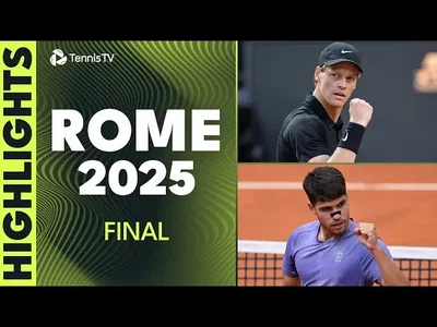 Jannik Sinner contre Carlos Alcaraz pour le titre ! � | Rome 2025