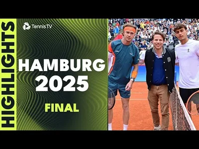 Andrey Rublev contre Flavio Cobolli 🏆 | Points forts de la finale de Hambourg 2025