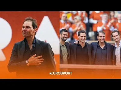 Hommage complet à Rafael Nadal à Roland-Garros 🏆 Avec Djokovic, Federer et Murray ❤️