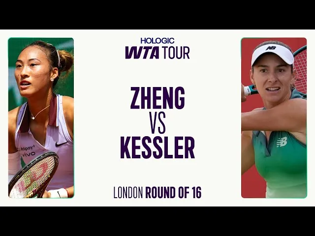 Zheng Qinwen contre McCartney Kessler | Londres 2025 | Résumé du match WTA