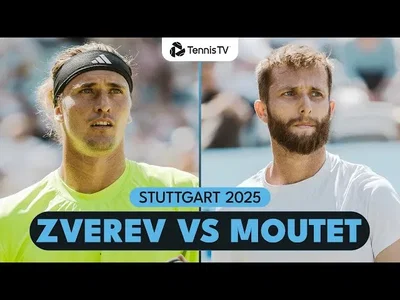 Alexander Zverev contre Corentin Moutet | Les temps forts | Stuttgart 2025