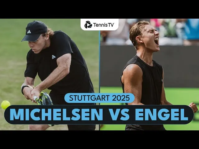 Justin Engel, 17 ans, affronte Alex Michelsen 👀 | Stuttgart 2025 Highlights