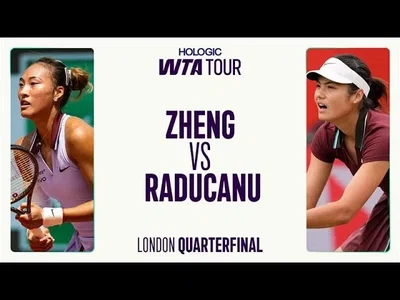 Zheng Qinwen contre Emma Raducanu | Quart de finale 2025 à Londres | Résumé du match WTA